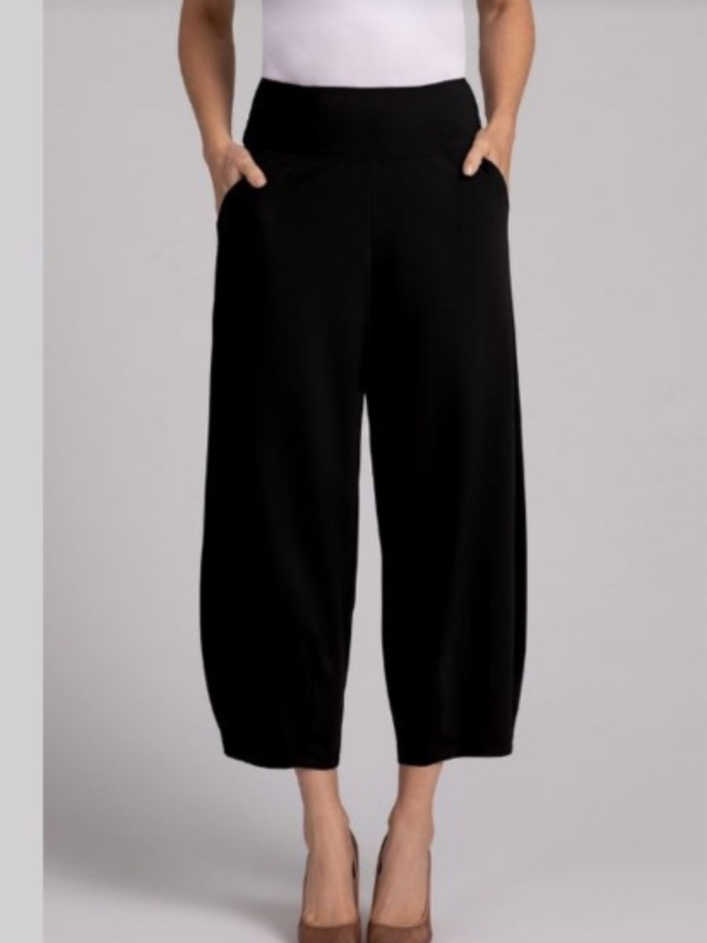 Cut Loose Lantern Pant Women’s M Black Baggy Barrel Leg  Oversized lagenlook